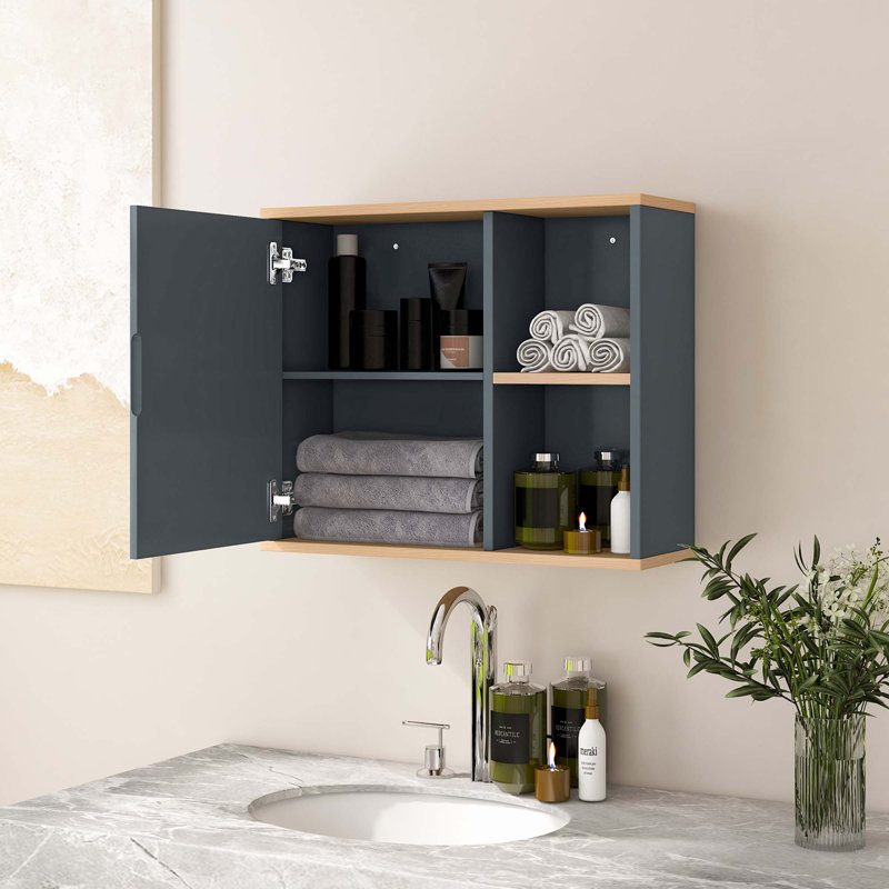 Ebern Designs Maurene Wall Bathroom Cabinet | Wayfair